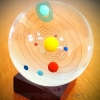 Quả cầu thủy tinh Hệ mặt trời - Solar Crystal Ball - anh 3