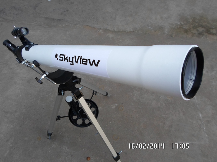 Kính thiên văn khúc xạ SkyView 70F900 (Handmade) Kính thiên văn khúc xạ SkyView 70F900 (Handmade)
