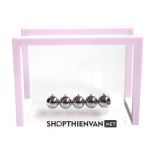 Con lắc Newton HARWIN N18002 khung nhựa (Trắng)