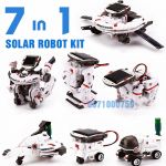 Bộ lắp ráp năng lượng mặt trời Robot không gian 7 in 1
