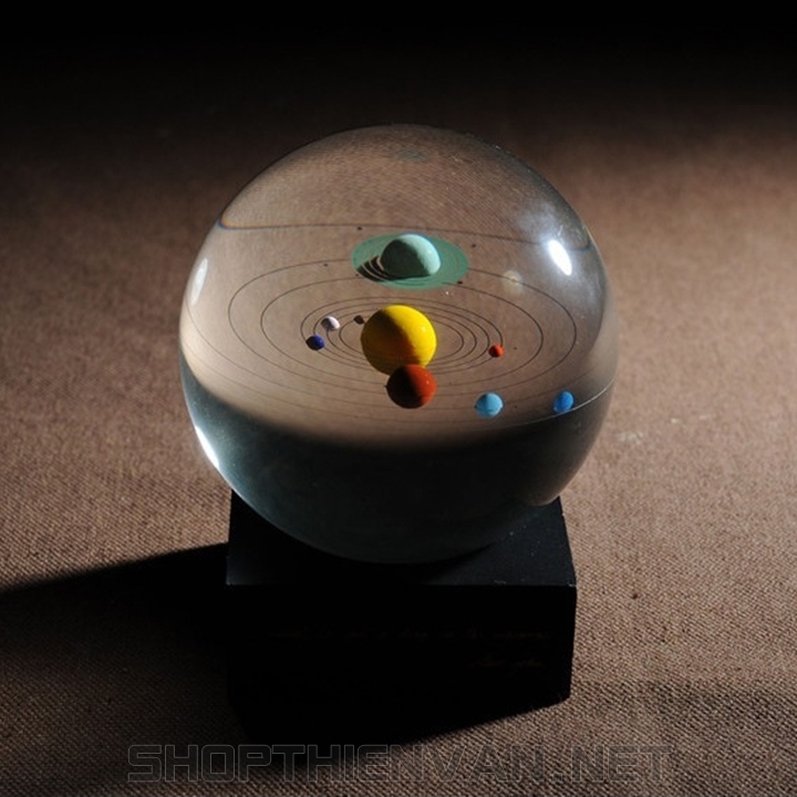 Quả cầu thủy tinh Hệ mặt trời - Solar Crystal Ball