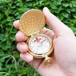 La bàn kim loại cổ điển C12