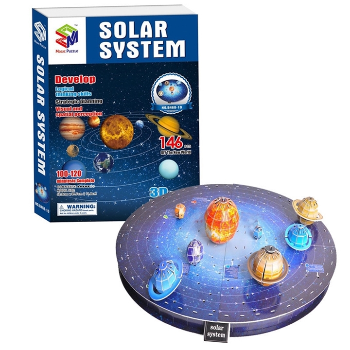 Bộ lắp ráp mô hình Hệ mặt trời 3D Solar System