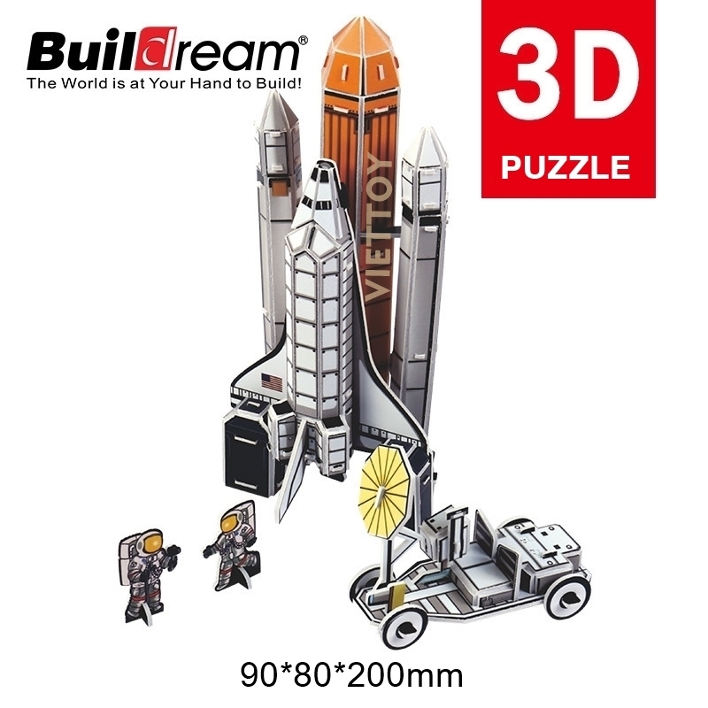 Bộ lắp ráp mô hình 3D Buildream Tàu con thoi - Space Shuttle