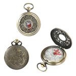 La bàn định hướng hoa văn phong cách cổ điển bằng kim loại cực đẹp